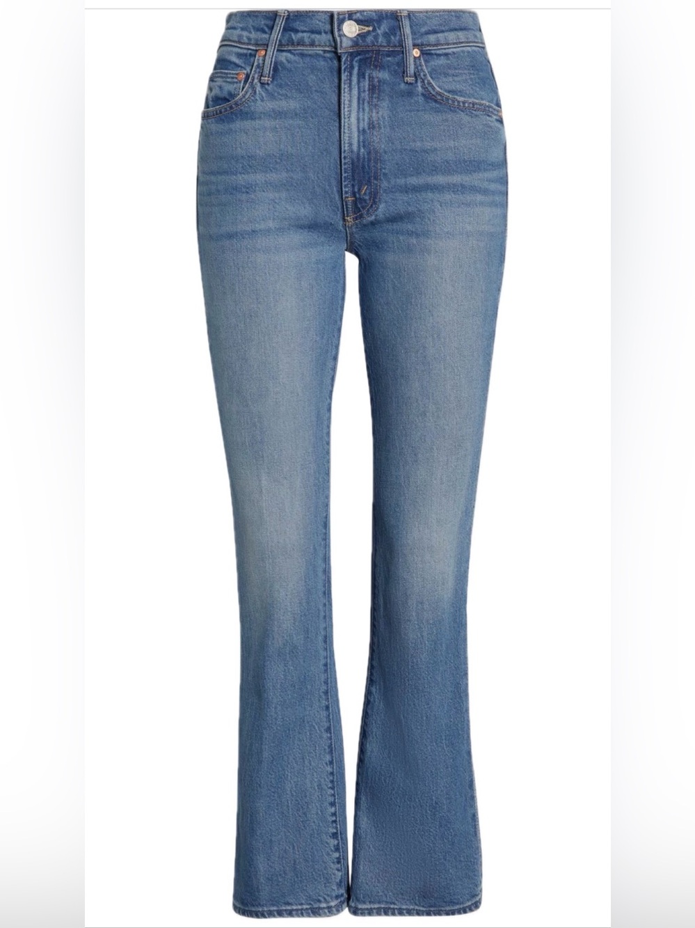 Women's Light Blue High-Rise Book Cut Jeans
